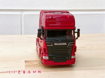 红色货车拖头模型玩具